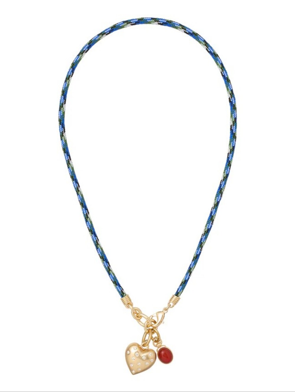 Roxanne Assoulin The Happy Cord Double Charm Necklace